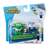 Super Wings 2-pak figurek transf. Paul & Mira