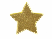 Gwiazda złota samoprzylepna 2,5cm 24szt