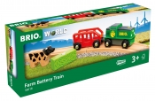 Brio Trains & Vehicles: Pociąg na baterie - Farma (36018)