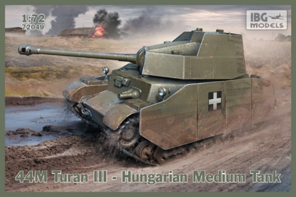 44M Turan III Hungarian Medium Tank (72049)