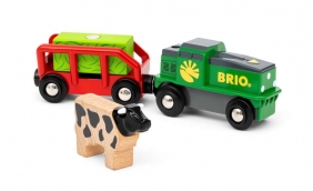 Brio World: Pociąg na baterie - Farma (36018)