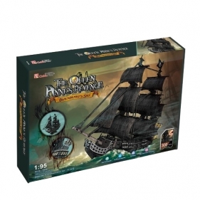 Puzzle 3D: Żaglowiec Queen Anne's Revenge (306-24018)