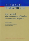 ESTUDIOS HISPANICOS XVII Arte y verdad: reflexión estética y filosófica