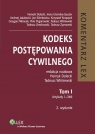 Kodeks postępowania cywilnego Komentarz Tom 1