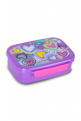 Coolpack, Śniadaniówka z przegródką Foodyx - Pastel Hearts (Z18832)