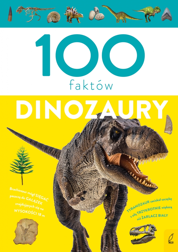 100 faktów. Dinozaury (Uszkodzona okładka)