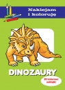Dinozaury. Naklejam i koloruję