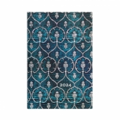 Kalendarz tygodniowy mini 2024 Blue Velvet