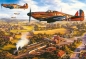 Gibsons, Puzzle 500: Samoloty Hurricane nad Tangmere (G3418) - Nicolas Trudgian
