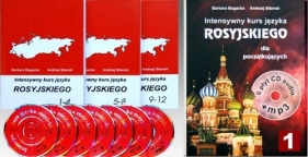 INTENSYWNY KURS JĘZYKA ROSYJSKIEGO dla początkujących z płytami CD i MP3 - Bogacka Barbara, Sitarski Andrzej