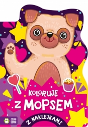 Koloruję z mopsem