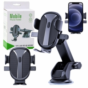 Uchwyt samochodowy na szybę czarny