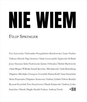 Nie wiem - Filip Springer