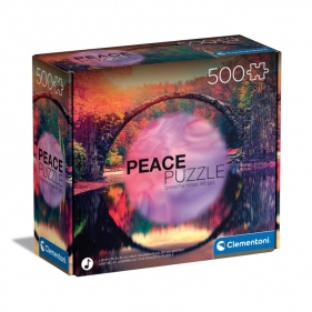 Clementoni, Puzzle 500: Peace Collection Mindful Reflection