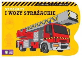 Strażacy i wozy strażackie - Marzena Ćwik