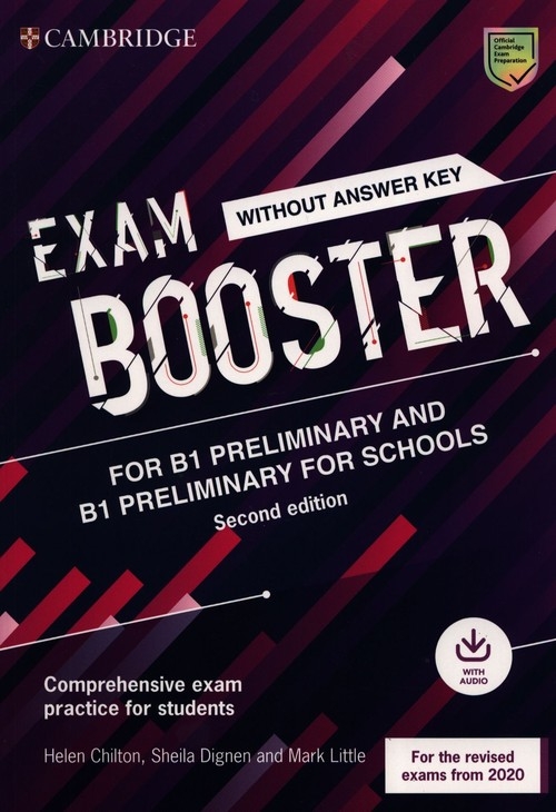 Exam Booster for B1 Preliminary and B1 Preliminary for Schools without Answer Key with Audio for the Revised 2020 Exams