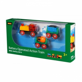 Brio Trains & Vehicles: Lokomotywa z betoniarką (63331900)