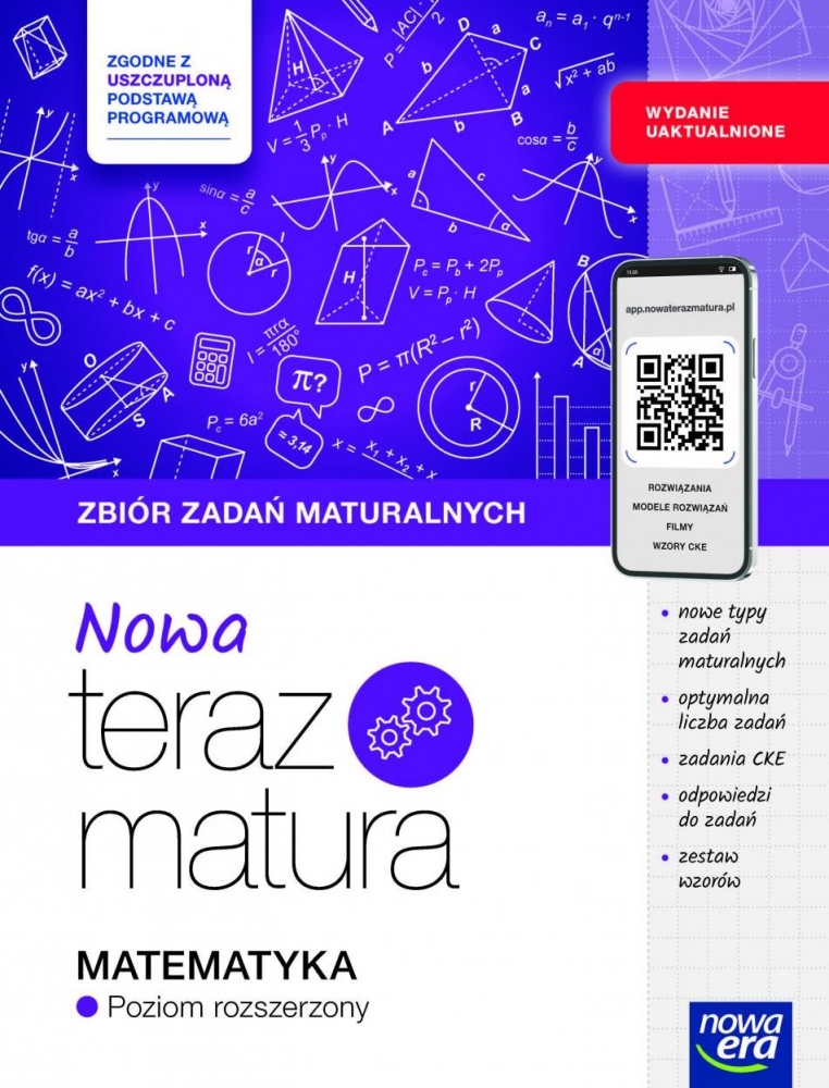 <img src='https://webimage.pl/pics/190/3/d9788326753190.jpg' style='height:440px' /> NOWA Teraz matura 2027. Matematyka. Zbiór zadań maturalnych z materiałami cyfrowymi