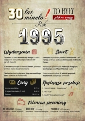 Karnet Urodziny 30