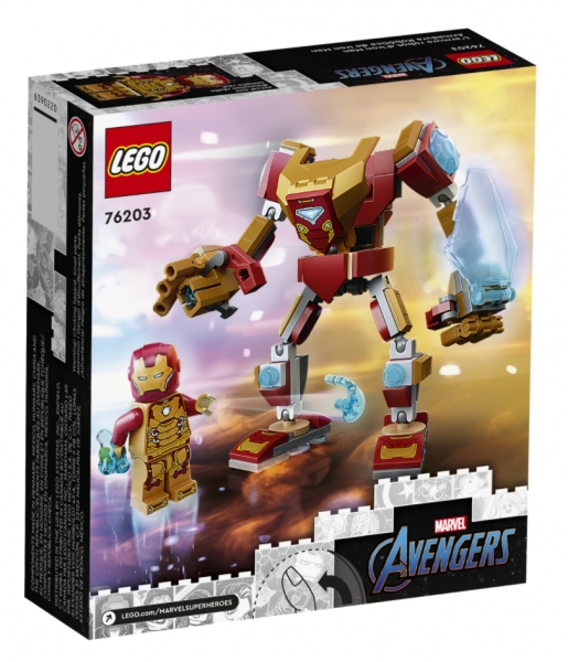 Lego Super Heroes: Avengers, Mechaniczna zbroja Iron Mana (76203)