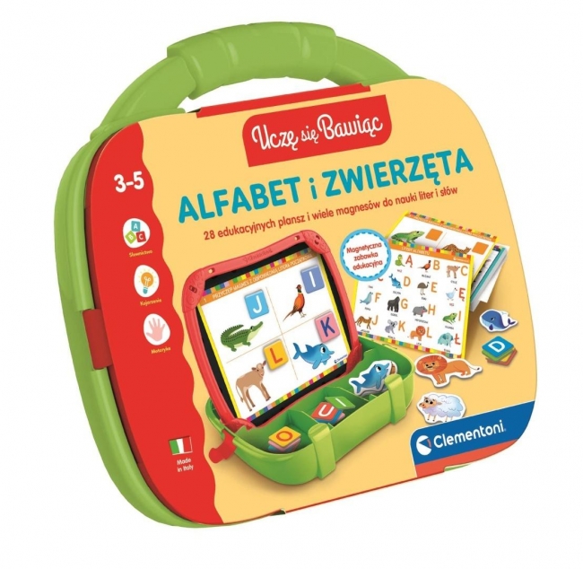Edukacyjna Walizeczka Alfabet I Zwierzęta