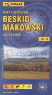 Beskid Makowski Mapa turystyczna 1:50 000