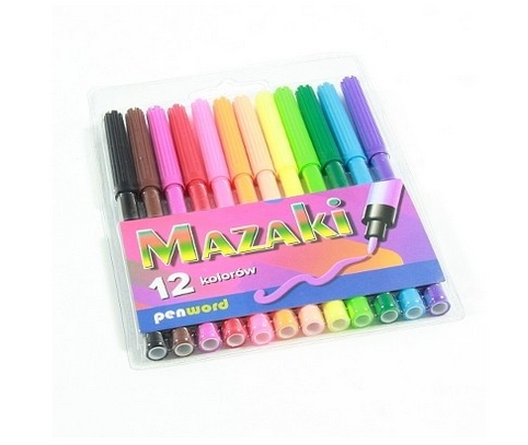 Mazaki, 12 kolorów