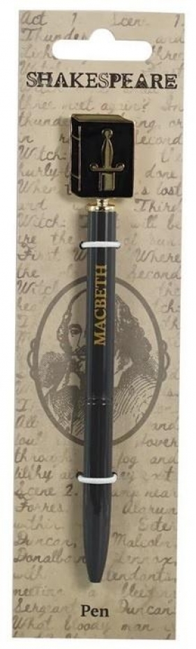Szekspir Długopis 2D Makbet