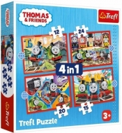 Puzzle 4w1 Odjazdowy Tomek TREFL