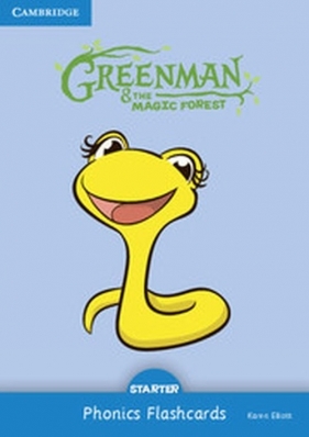 Greenman and the Magic Forest Starter Phonics Flashcards (Pack of 36) - Karen Elliott