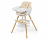 Krzeselko do karmienia 2w1 Espoo Beige (26037) od 6 miesięcy