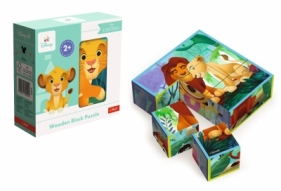 Block Puzzle drewniane Król Lew