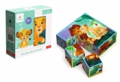 Block Puzzle drewniane Król Lew