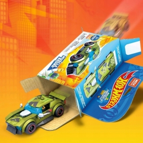 Hot Wheels: Zestaw klocków - Muscle Bond (GVM30)