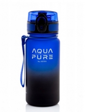 Astra, Bidon Aqua Pure 400ml - blue/black