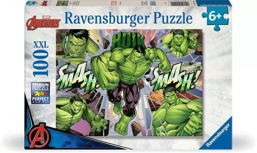 Ravensburger, Puzzle XXL 100: Hulk (12004119)