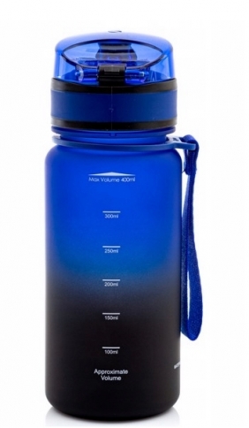 Astra, Bidon Aqua Pure 400ml - blue/black