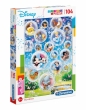 Puzzle SuperColor 104: Disney (27119)