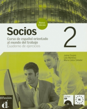 Socios 2 Cuaderno de ejercicios z płytą CD - Jaime Corpas, Lola Martinez, Maria Lluïsa Sabater