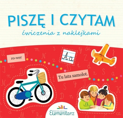 Piszę i czytam ćwiczenia z naklejkami