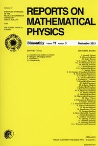 Reports on Mathematical Physics 82/1 Kraj