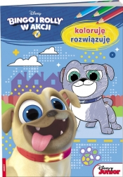 Bingo i Rolly w akcji Koloruję, rozwiązuję