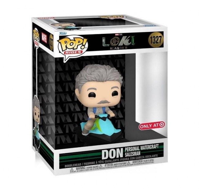 Figurka Funko POP Ride Marvel Loki Dom Watercraft