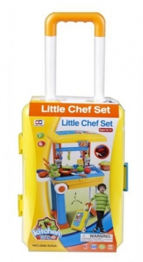 Kuchnia z akcesoriami w walizce