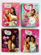 Brulion A7 Disney Violett w kratkę 4 sztuki