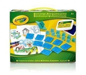 Crayola Zestaw ze stempelkami Farma