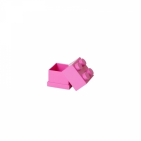 Lego, minipudełko klocek 4 - Różowe (40111739)