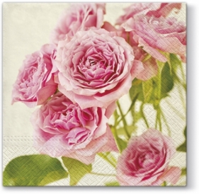Serwetki Pink Roses SDL090400 - SDL077600