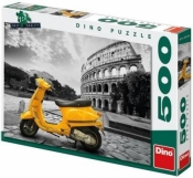 Puzzle Skuter przed Koloseum 500 elementów
