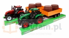 Traktor z przyczepą